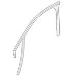 Genuine Audi Window Channel 4G0-837-431-B. Fixed Price $506.84.