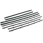 1962-65 Chevy Ii/nova Door Hardtop Window Felt Set Black W/o Chrome Bead 8 Pcs. Fixed Price $158.39.