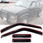 Fits 90-95 Nissan Pathfinder Channel Window Visors Acrylic Sun Rain Guard 4PC. Fixed Price $33.38.