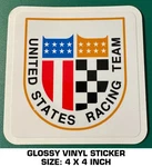 United States Racing Team - Glossy Vinyl Decal Sticker Vintage Drag. Fixed Price $9.53.