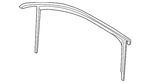 Genuine Volkswagen Window Channel 561-837-432-J-VNH. Fixed Price $342.89.
