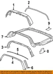 Gm Oem 05-13 Corvette Roof Components-weatherstrip Retainer 10323518. Fixed Price $31.04.