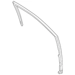 Genuine Ford Window Channel FL3Z-1521596-H. Fixed Price $214.07.
