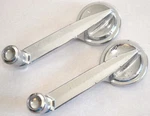 1961-1963 Ford Thunderbird Manual Crank Chrome Window Handles (X2) & Clips, 1962. Fixed Price $44.00.