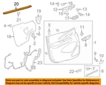 Gm Oem 17-23 Bolt Ev Front Door Interior Trim-sealing Strip 42438241. Fixed Price $52.68.