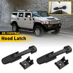 2X Front Left & Right Side Hood Latch Black OE#15097841 For 2003-2009 Hummer H2. Fixed Price $39.89.