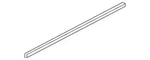 Jaguar Pace 20116 Front Left Door Weather Trim Window Seal T4A13684. Fixed Price $53.08.
