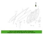 Genuine New Front Door Lower, Rh Channel Assy Suits Kia Sorento 2020-2024. Fixed Price $35.52.