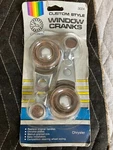 Vintage Cal Custom Chrome 3024 Chrysler Window Crank Handles Fits Most Nos. Fixed Price $34.99.