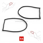 Bmw E36 Series Coupe Left Right Window Gasket Ausstellfenster Black. Fixed Price $157.60.