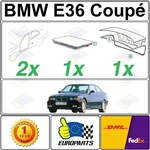 Bmw E36 2-DOOR Coupe 4-PIECE Weatherstrip Seal Kit For Doors, Sunroof, Trunk. Fixed Price $169.00.