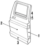 Genuine Ford Belt Weather-strip F4TZ-3525596-A. Fixed Price $114.69.