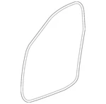 Gm Oem 14-19 Cts Front Door Components-w'strip Body 84056851. Fixed Price $102.39.