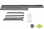 1954 1955 1956 1957 International Truck & Series Door Window Felt Fuzzies. Fixed Price $329.99.