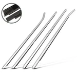 4X Front &rear Channel Cover Weatherstrip Seal For Bmw F15 X5 14-18 51227289645. Fixed Price $149.48.