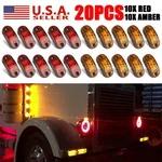 10 Amber Red Led Light Oval Clearance Trailer Truck Side Marker Tail Lamp. Fixed Price $24.99.