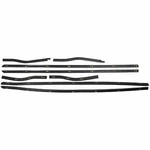 Felt Window Sweep Belt Front & Rear Inner Outer Piece Kit 67-68 Ford Mustang. Fixed Price $110.95.