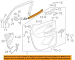 Gm Oem 18-23 Traverse Rear Door Interior Trim-belt W'strip 84291444. Fixed Price $22.27.