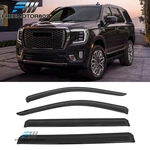 Fits 21-26 Chevy Suburban & Gmc Yukon Xl Window Visors Sun Guard Rain Deflectors. Fixed Price $27.49.