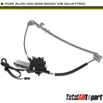 Window Regulator Front Left W/ Motor For Audi 100 200 5000 V8 Quattro 1986-1991. Fixed Price $47.99.