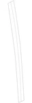Genuine Honda Side Panel Glass Seal 73850-THR-A01. Fixed Price $60.58.