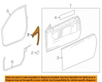 Gm Oem 16-24 Camaro Door Components-front W'strip 23115072. Fixed Price $72.13.