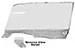 Ford Mustang Door Window Glass Assy Rh 65/6 Coup. Fixed Price $542.85.