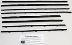 Window Sweeps Felt Kit For 1962-1965 Chevy Ii Nova Door Hardtop. Fixed Price $254.02.