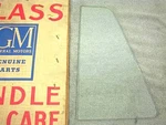 1958 Chevrolet Nos Gm Vent Window Glass Clear Sport Model 4714761. Fixed Price $50.00.