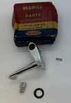 1957-59 Chrysler Desoto Dodge Plymouth Lh Front Vent Window Handle 1833675 Nos. Fixed Price $64.50.