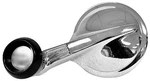 1953-64 Impala, 55-57 150, 210 Vent Window Crank, Black Knob W/ Chrome Center. Fixed Price $14.42.