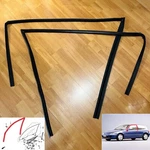 92-95 For Honda Civic Eg 3D Eh Hatchback Ej Coupe 2D Glass Run Weatherstrip Seal. Fixed Price $110.00.