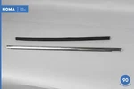 00-08 Jaguar S-type X204 Front Right Side Door Window Seal W/ Moulding Set Oem. Fixed Price $74.53.
