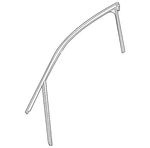Genuine Audi Run Channel 8V5-837-440-A. Fixed Price $278.16.
