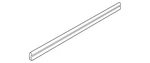 Genuine Land-rover Belt Weather-strip LR102566. Fixed Price $70.28.