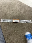 New Porsche Chrome Windshield Tension Rod Fits 356 Cabriolet 64454123120. Fixed Price $115.00.