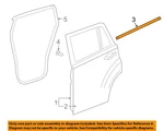 Chrysler Oem 07-17 Compass Rear Door Components-belt W'strip 5074653AJ. Fixed Price $114.84.