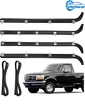 Window Sweep/run Channel Weatherstrip Set 6PC Ford F150/250/350 Pickup Truck. Fixed Price $52.58.