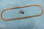 1936 1937 1938 Chevy Truck Rear Window Garnish Molding Original Gm Exterior Trim. Fixed Price $229.95.