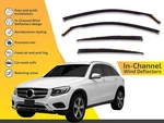 Wind Deflectors Channel For Mercedes Glc X253 2016-2022 Sun Visors Rain Guard. Fixed Price $106.21.