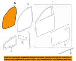Gm Oem 14-19 Cts Front Door Components-w'strip Body 84056851. Fixed Price $83.10.