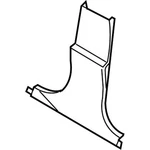Genuine Bmw Trim Panel B-column, Bottom 51-43-7-066-519 New. Fixed Price $103.85.