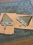 66-67 Ford Fairlane Convertible Rear Quarter Windows & Channels #j Original. Fixed Price $500.00.