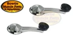 66 67 Chevelle Camaro Firebird Window Cranks Handle Pair With Black KNOB17. Fixed Price $32.95.