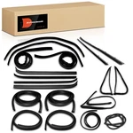 19PCS Door Seal Window Trim Weather Stripping Kit Fit Bronco 1978-1979. Fixed Price $725.99.