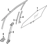 Genuine Mitsubishi Lower Channel 5705B049. Fixed Price $67.80.