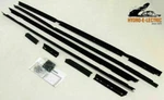 1984-1985 Cadillac Eldorado Convertible Window Felt Beltline Weatherstrip Set. Fixed Price $274.78.