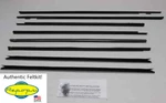 1963 Ford Galaxie 500 Xl Fastback Door Window Felt Fuzzies Rubber Seal 8 Pc Kit. Fixed Price $299.99.