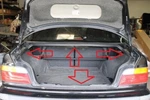 Fit For Bmw E36 Coupe 1990-2000 Rear Trunk Lid Rubber Seal Gasket 51718132675. Fixed Price $68.95.