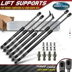 Hood & Tailgate Rear Window Lift Supports For Jeep Wj Grand Cherokee 1999-2004. Fixed Price $43.69.